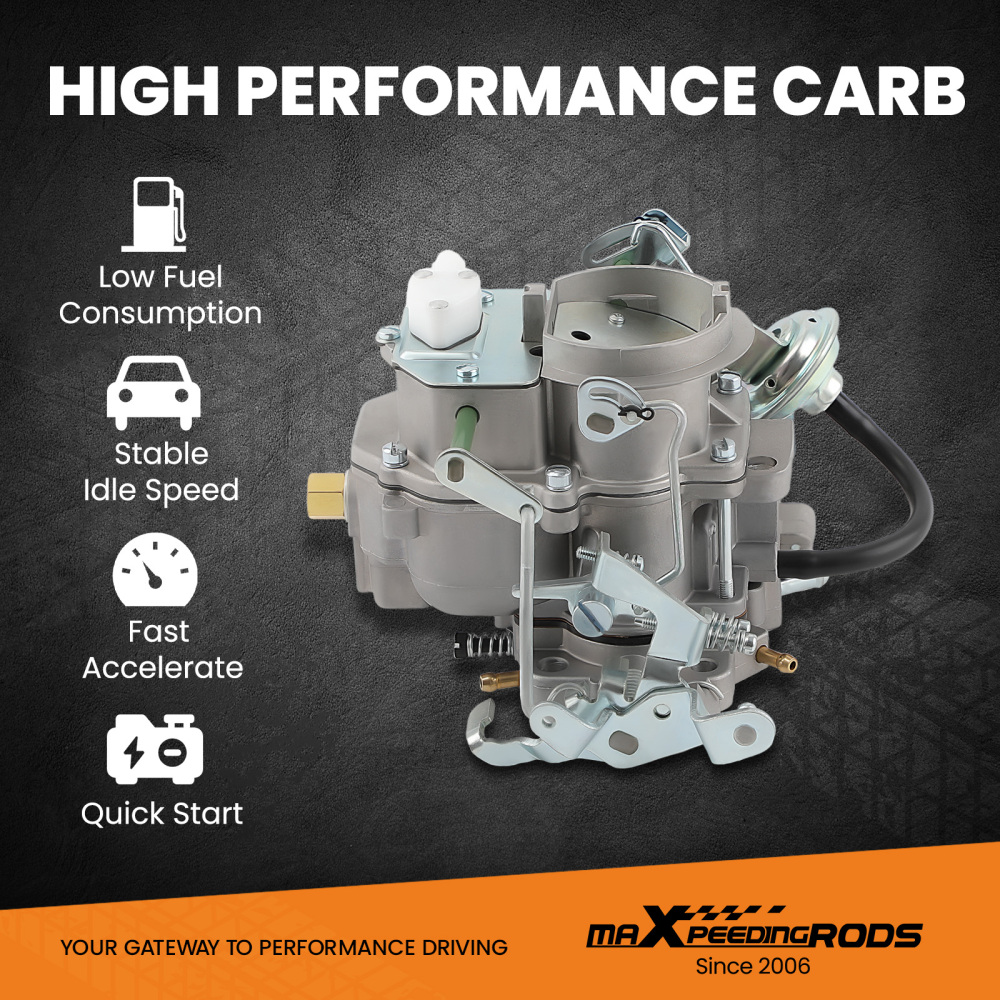 Carb Carburetor compatible for JEEP Wagoneer compatible for Wrangler BBD 6 CYL 1983-88 Engine 1806449 1988