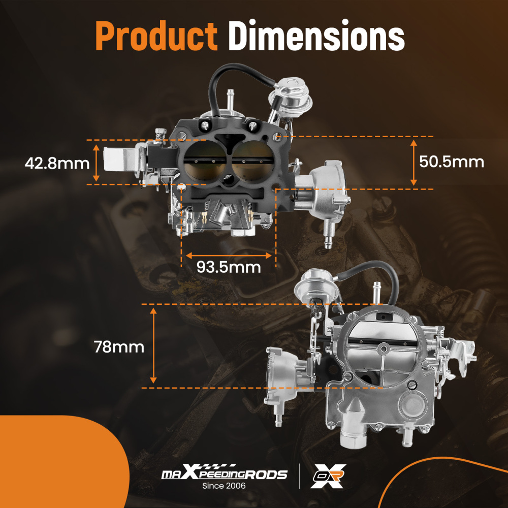 2 Barrel Carburetor Carby Compatible For Chevy Chevrolet 350/5.7L 400/6.6L 1970-1980