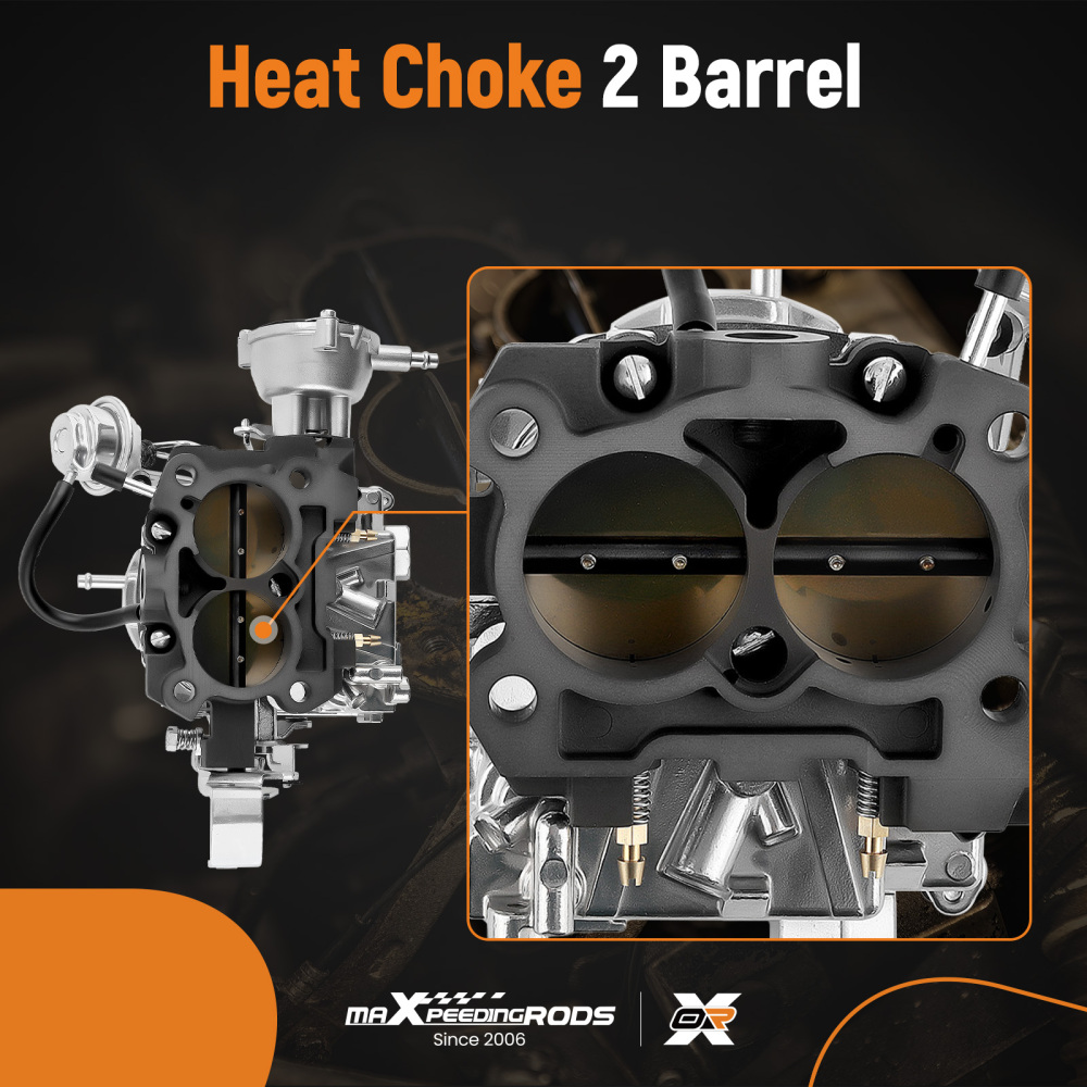 2 Barrel Carburetor Carby Compatible For Chevy Chevrolet 350/5.7L 400/6.6L 1970-1980