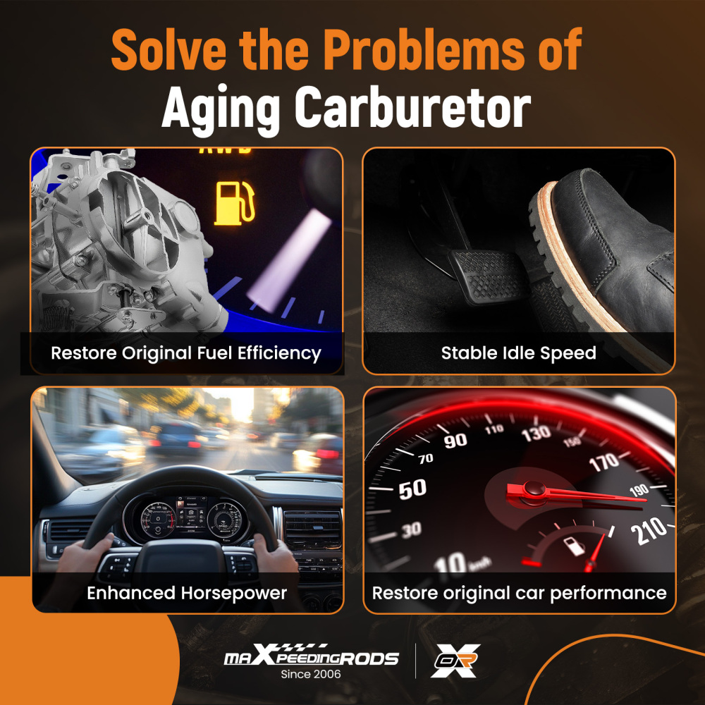 2 Barrel Carburetor Carby Compatible For Chevy Chevrolet 350/5.7L 400/6.6L 1970-1980