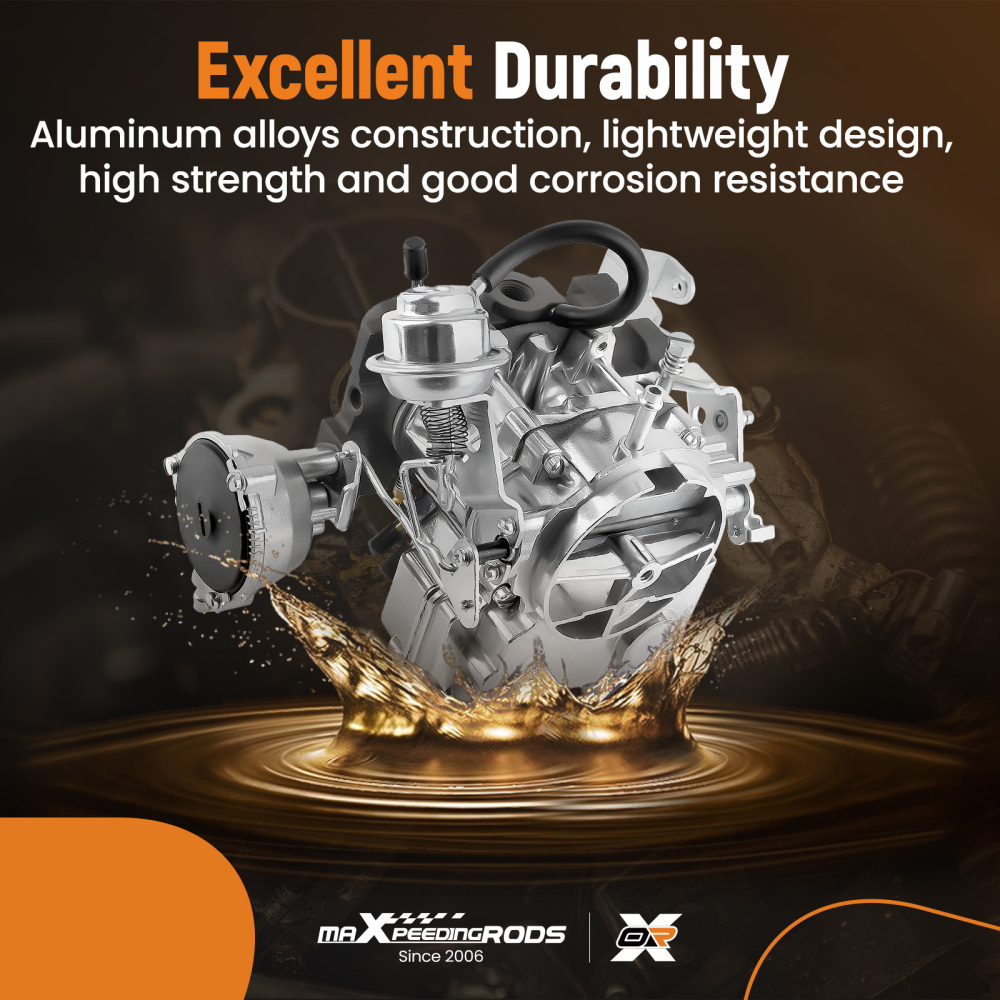 2 Barrel Carburetor Carby Compatible For Chevy Chevrolet 350/5.7L 400/6.6L 1970-1980