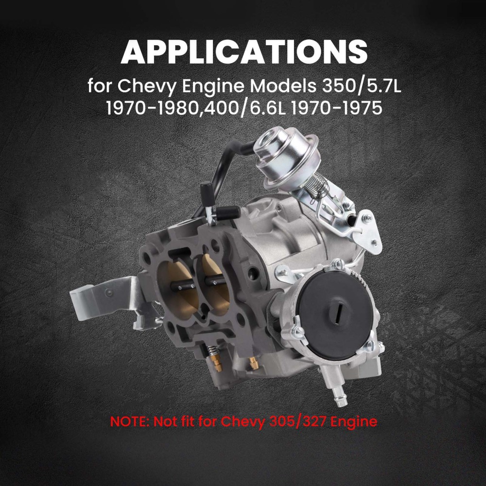 2-BARREL CARBURETOR Compatible FOR Chevrolet Engine ROCHESTER 350 400 5.0L 5.7L 6.6L