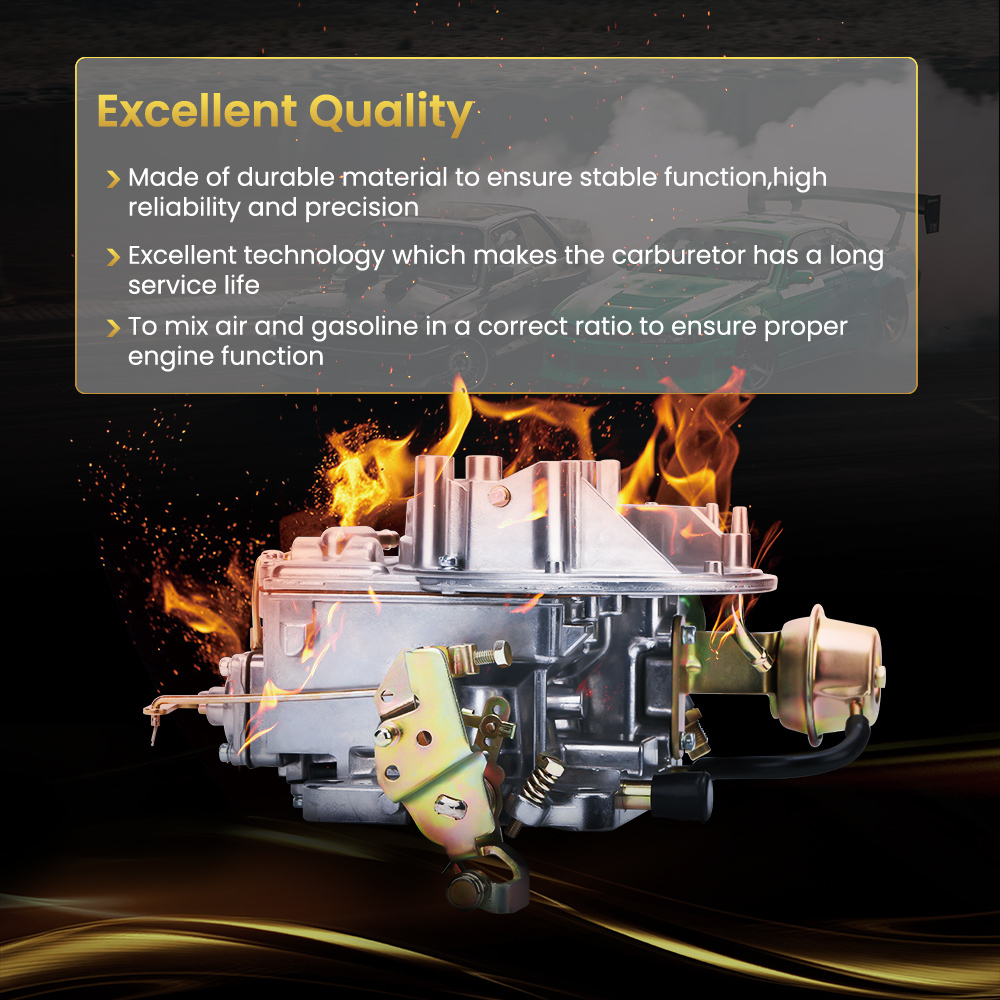 Due carburatori a 2 cilindri Carb 2100 compatibile per Ford 289302351 Cu compatibile per Jeep Engine