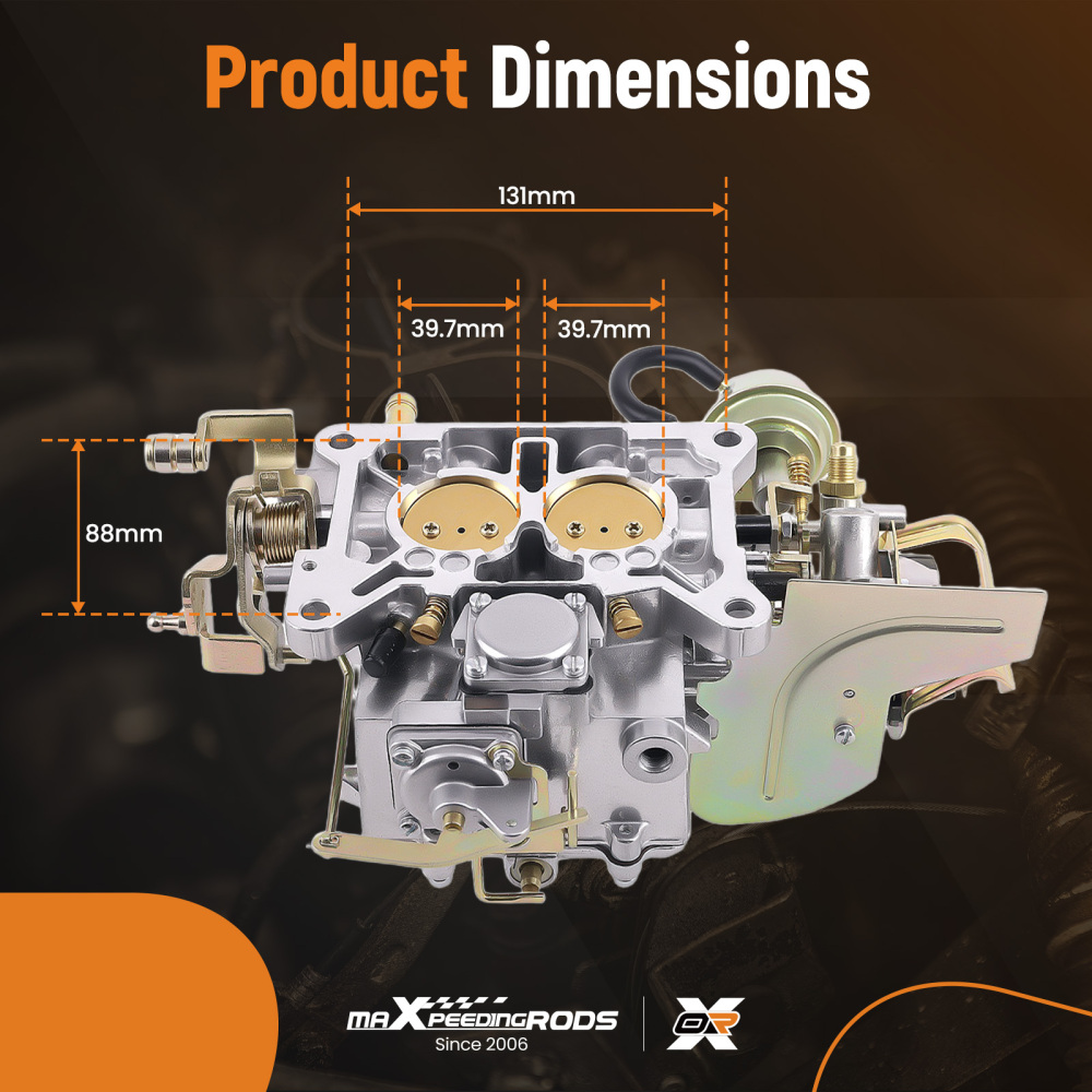 2 Barrel Carburetor Carby 2100 compatible for Ford 289 302 351 Cu compatible for Jeep 360 Engine 1964-1978