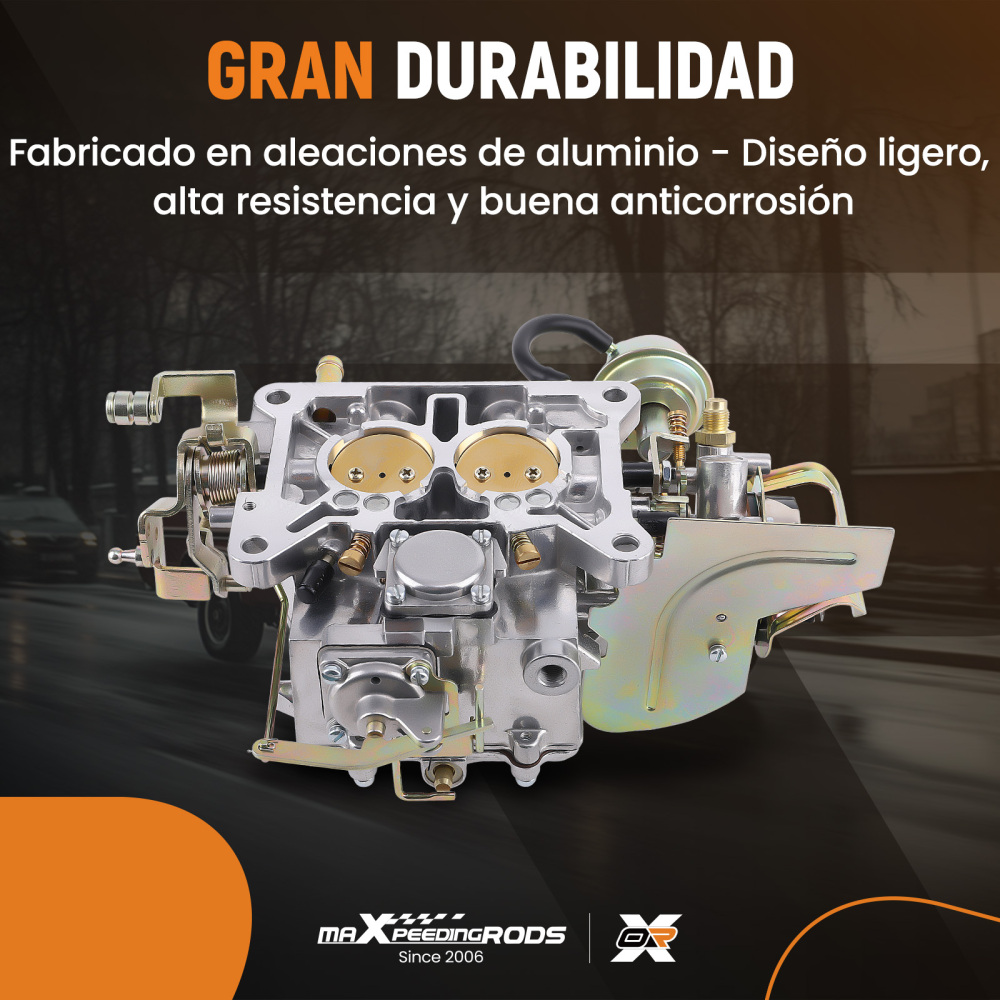 2 Barili Carburatore Carburatore compatibile per Ford Mustang 289 Cu, 302 Cu, 351 Cu