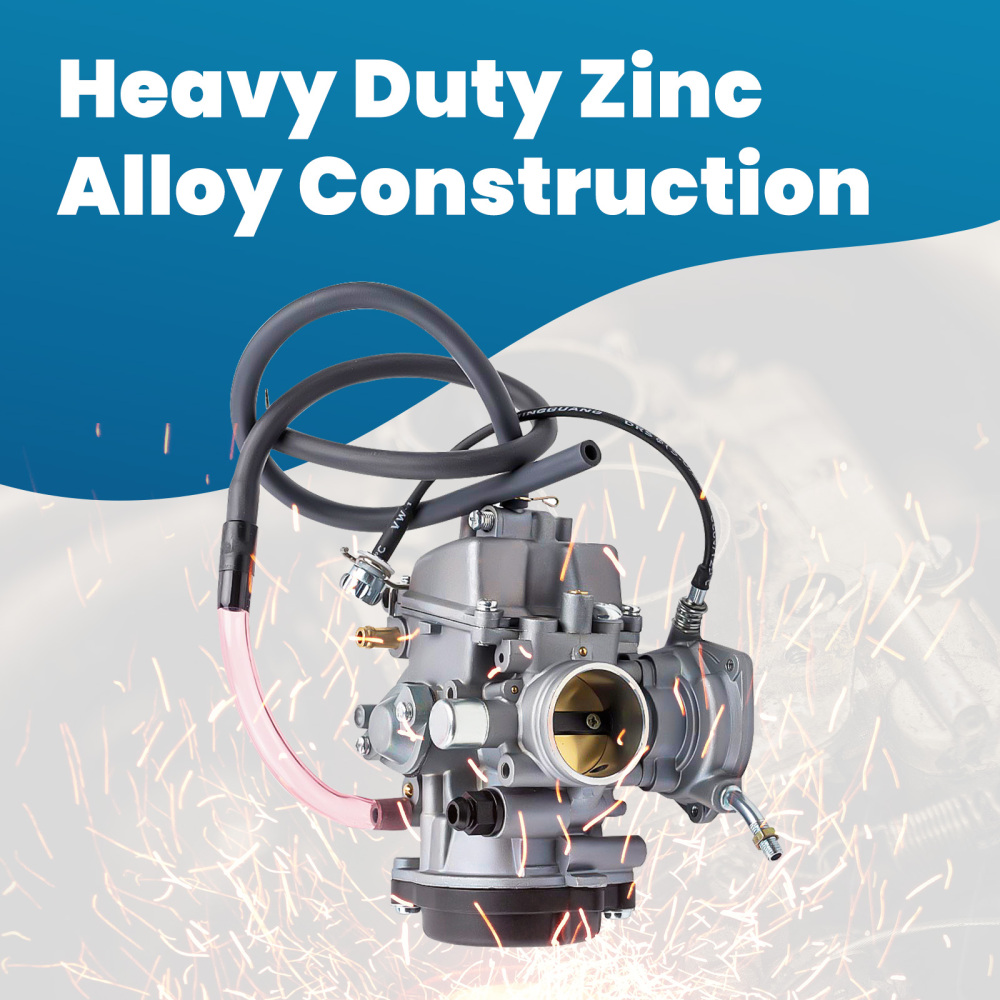  Carburetor Carb for ATV compatible for Yamaha 2000-2006 Kodiak 400 YFM400Big Bear 400, 2004-2006 Bruin 350, 2007-2011 Grizzly 350, 2007-2012 Grizzly 450, 2006-2009 Wolverine 350, 2007-2010 Wolverine 450