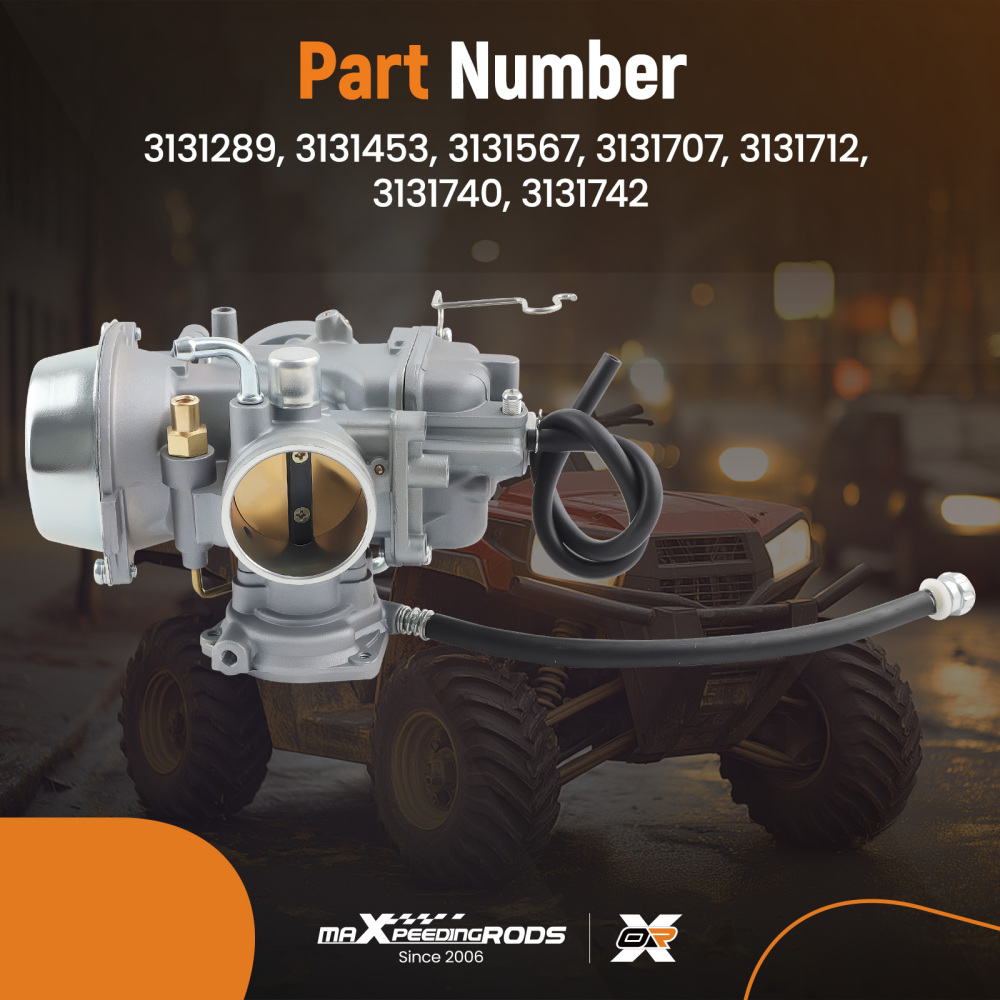 Carburetor compatible for POLARIS SPORTSMAN 500 4X4 HO 2001 2002 2003 2004 2005 Carb BIN