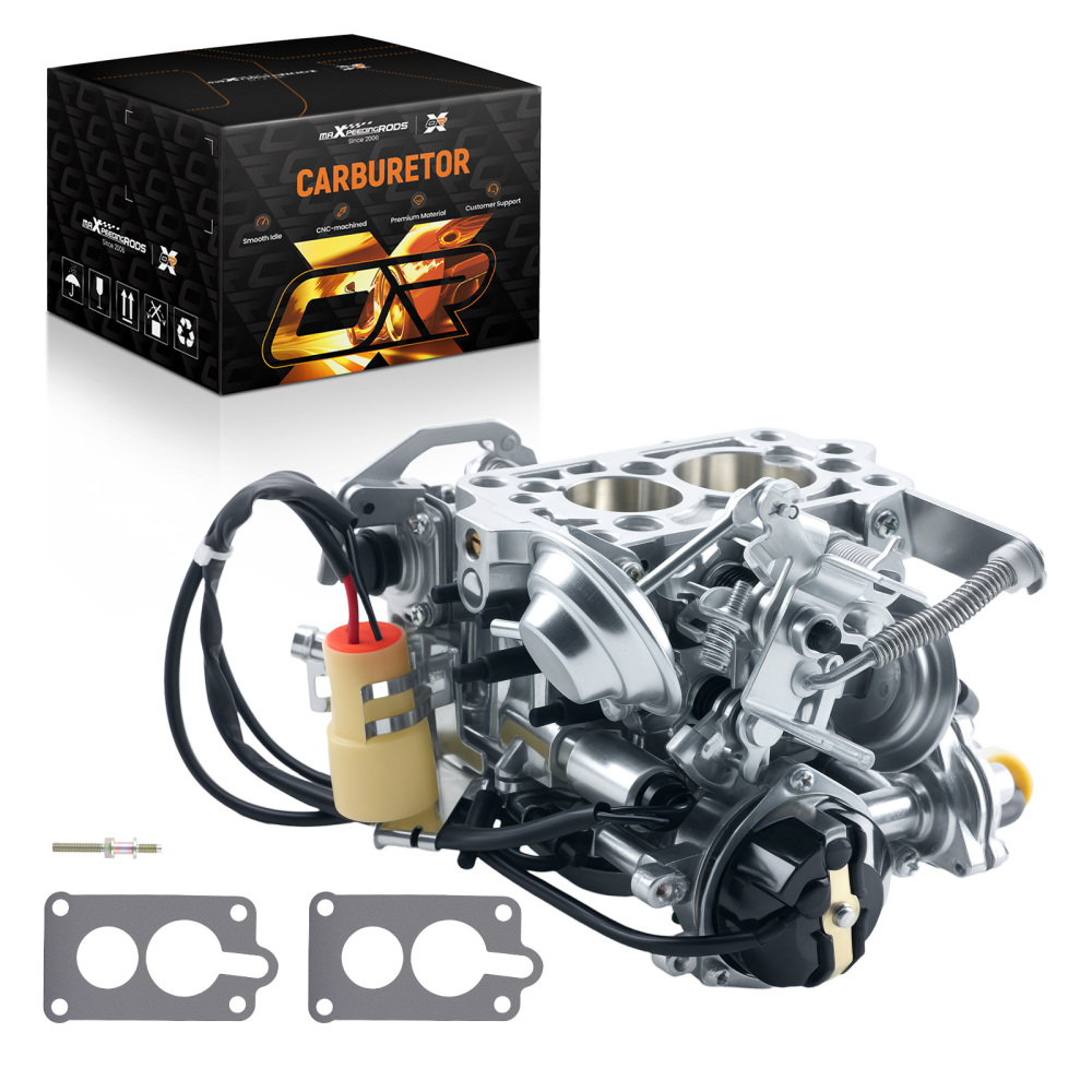 Carburetor+Plug Gaskets compatible for Toyota Pickup 22R Base 2.4L 2366cc L4 1983-1987 505