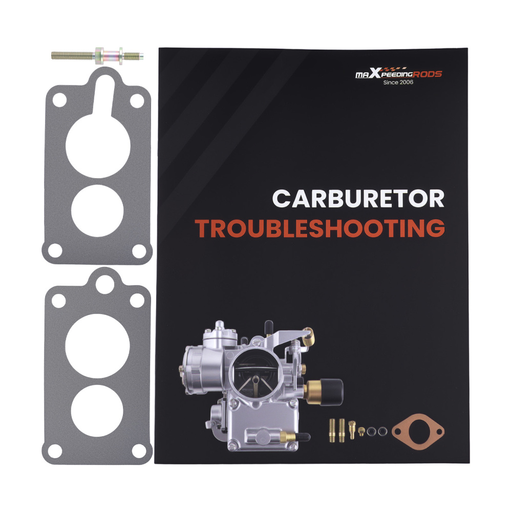 Carburetor+Plug Gaskets compatible for Toyota Pickup 22R Base 2.4L 2366cc L4 1983-1987 505
