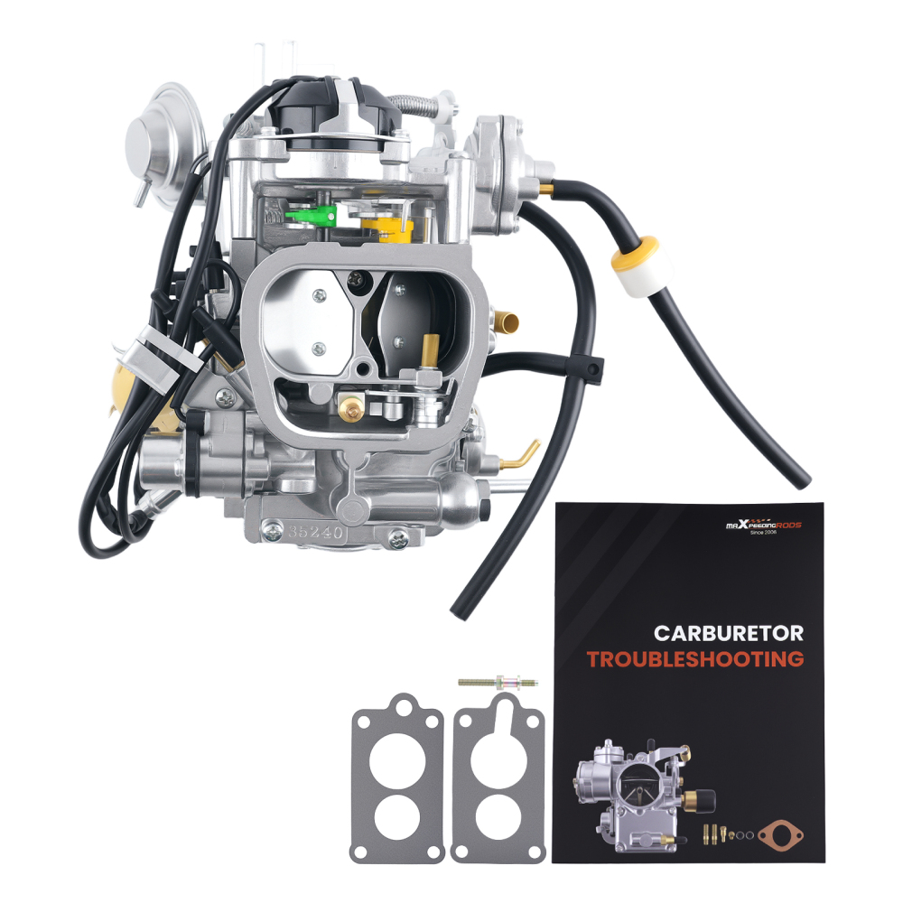 Carburetor+Plug Gaskets compatible for Toyota Pickup 22R Base 2.4L 2366cc L4 1983-1987 505