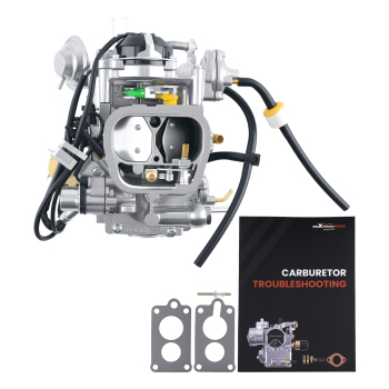 Carburetor+Plug Gaskets compatible for Toyota Pickup 22R Base 2.4L 2366cc L4 1983-1987 505