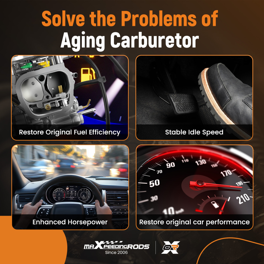 2 Barrel Carburetor Carby compatible for Toyota 22R Engine 35290 2.4L 2366cc C4036 TOY505