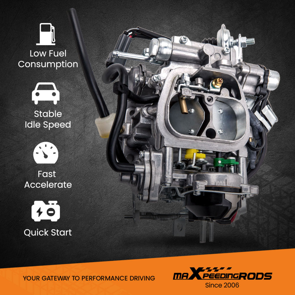 Square Type Connector Plug Carburetor For TOY-507 compatible for Toyota 22R Pickup Engine