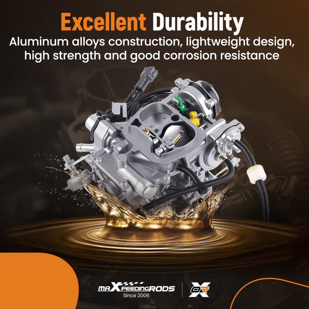 Square Type Connector Plug Carburetor For TOY-507 compatible for Toyota 22R Pickup Engine