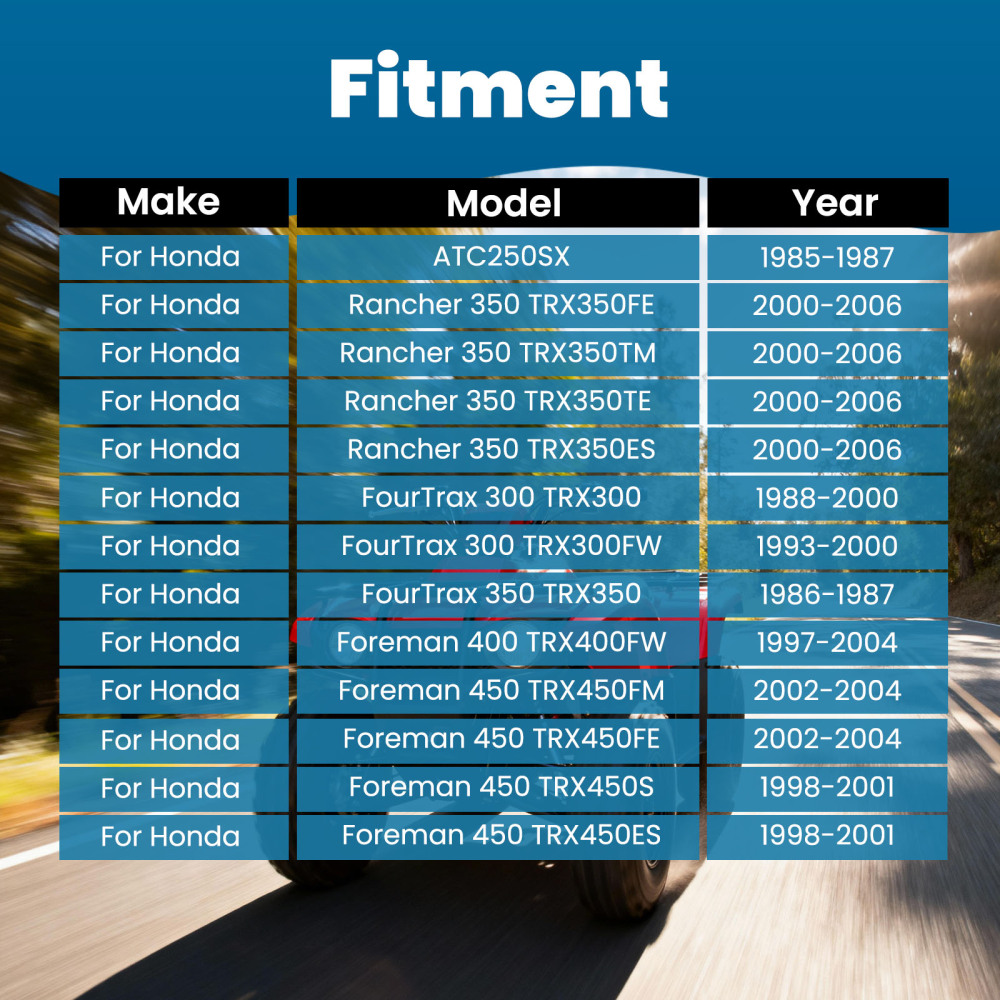 maXpeedingrods Quad Carb Carburetor for Honda FourTrax Foreman 450 for TRX450ES for TRX350 1999-2004