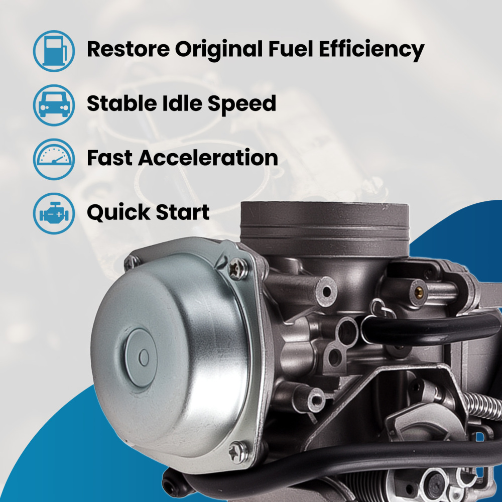 maXpeedingrods Quad Carb Carburetor for Honda FourTrax Foreman 450 for TRX450ES for TRX350 1999-2004