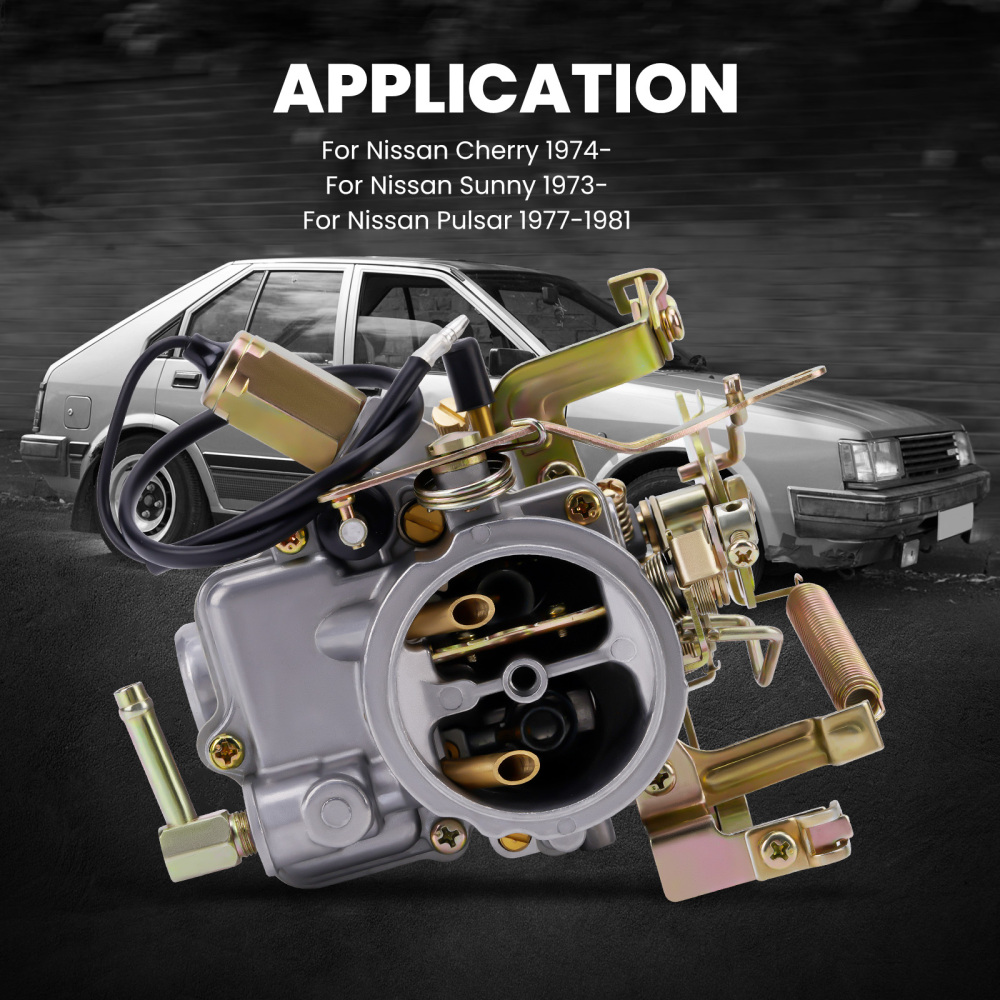 Compatible for Nissan A14 Engine compatible for Datsun Sunny HB310 1977-1982 16010-W5600 Carburettor Carb