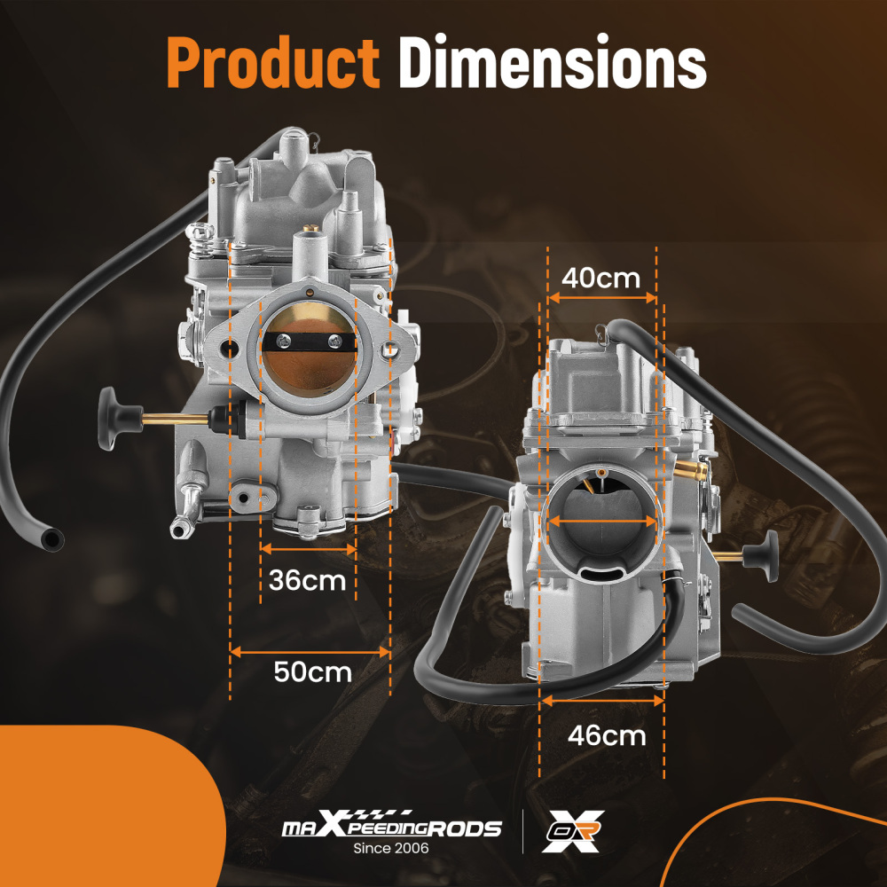 Compatible for Yamaha Warrior 350 YFM350 1987-2004 Aftermarket Carb Carburetor