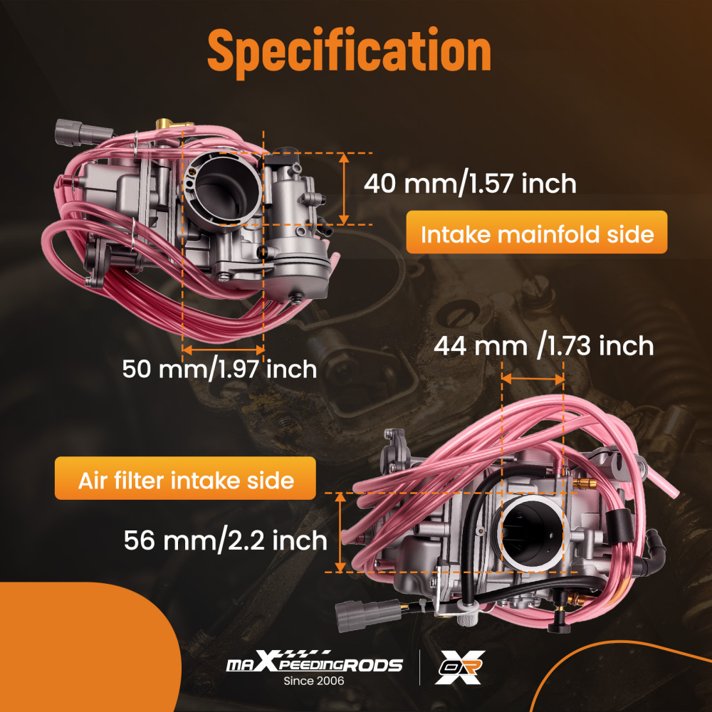 Carburetor w/ Filter compatible for Yamaha YZ400F 1998-1999 YZ426F 2001-2002 YZ450F 03-09