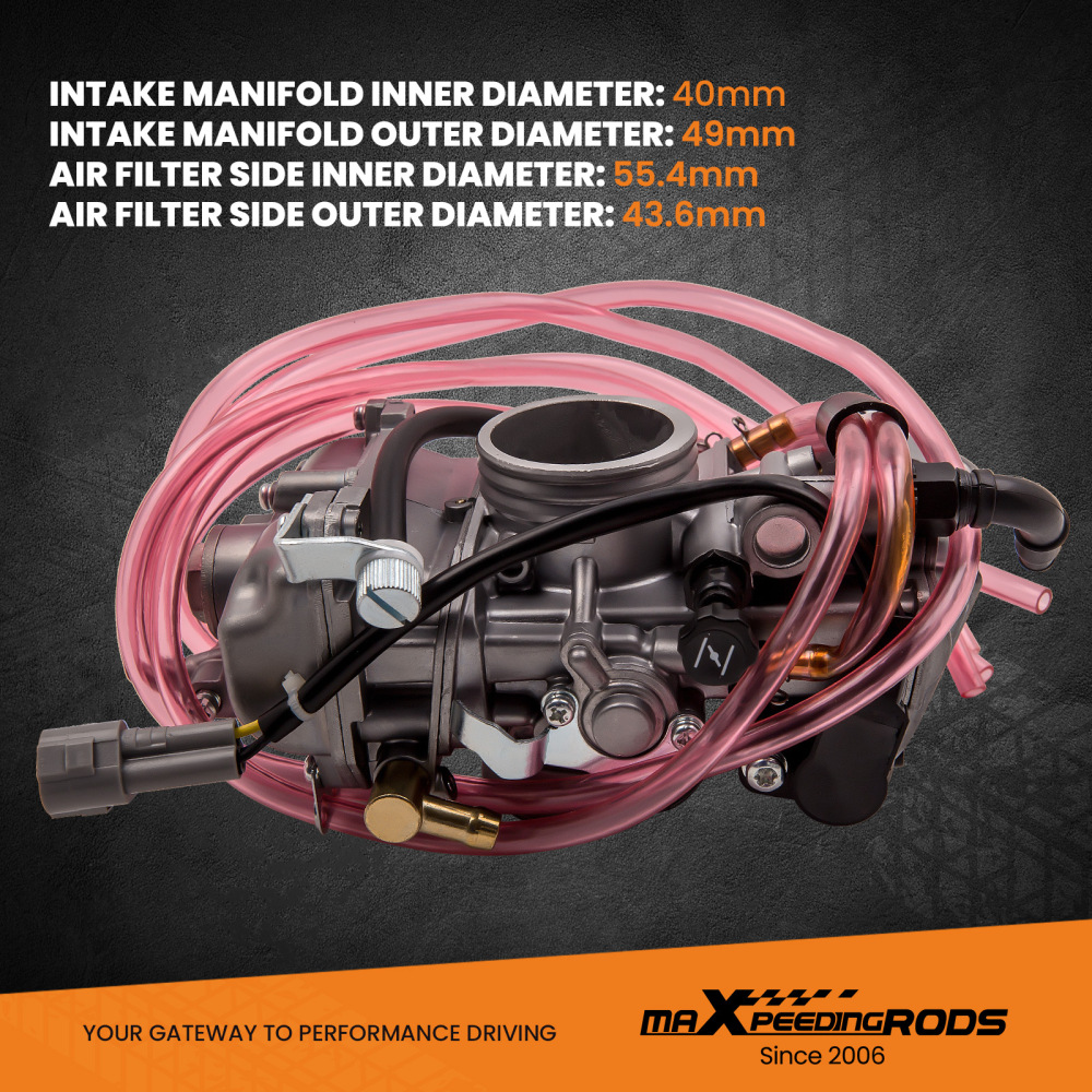 Carburetor w/ Filter compatible for Yamaha YZ400F 1998-1999 YZ426F 2001-2002 YZ450F 03-09