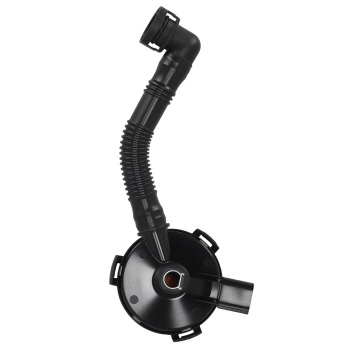 Breather Oil System compatible for VW Touareg 3.2L V6 2004-2006 022103245B 022103765A Black