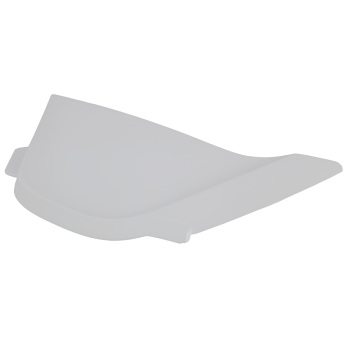 Front Fuel Cap Cover compatible for Ford Transit 150 250 350 2015-2023 Left compatible for White Plastic