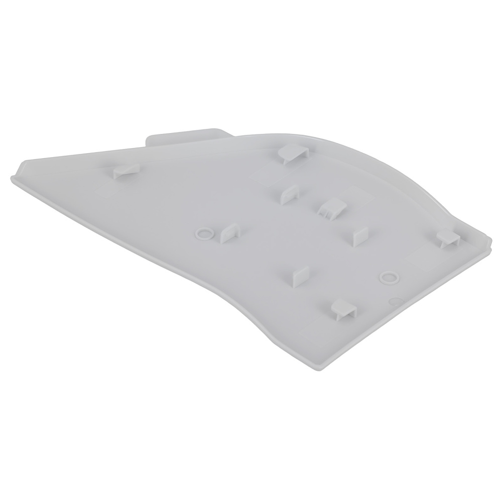 Front Fuel Cap Cover compatible for Ford Transit 150 250 350 2015-2023 Left compatible for White Plastic