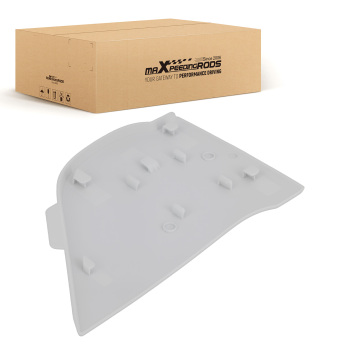 Front Fuel Cap Cover compatible for Ford Transit 150 250 350 2015-2023 Left compatible for White Plastic