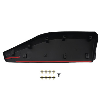 Door Lower Trim Molding compatible for Toyota C-HR 2.0L 2018-2022 7507810011 ABS
