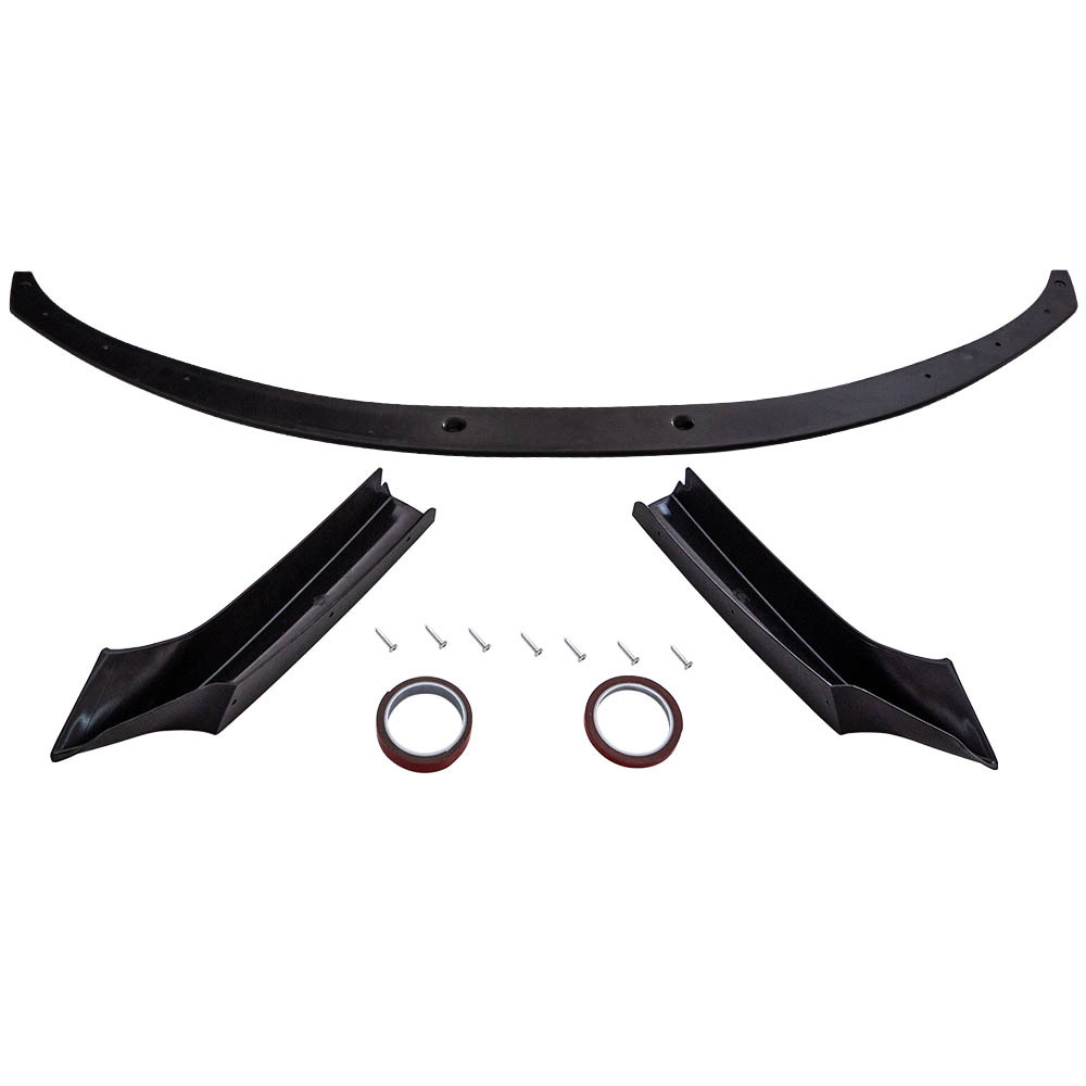 Front Bumper Splitter Spoiler Lip Carbon compatible for Bmw 2 Series F22 F23 M-sport 2013 -