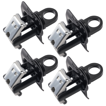 4PC Bed Cargo Anchors compatible for GMC Sierra 2500 HD 2015-2023 22987602 Plastic