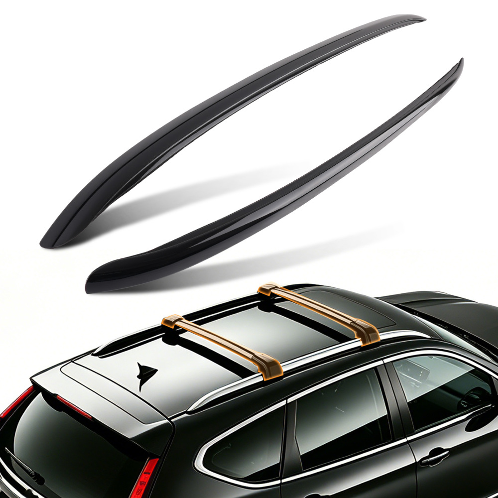 Roof Rails Rack Cross Bars Aluminium Black compatible for Audi A3 S3 RS3 Sportback 8V 12+