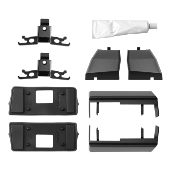 Roof Rail Racks Side Rail Bars 2Pcs compatible for Land Cruiser Prado J250 LC250 2024 2025