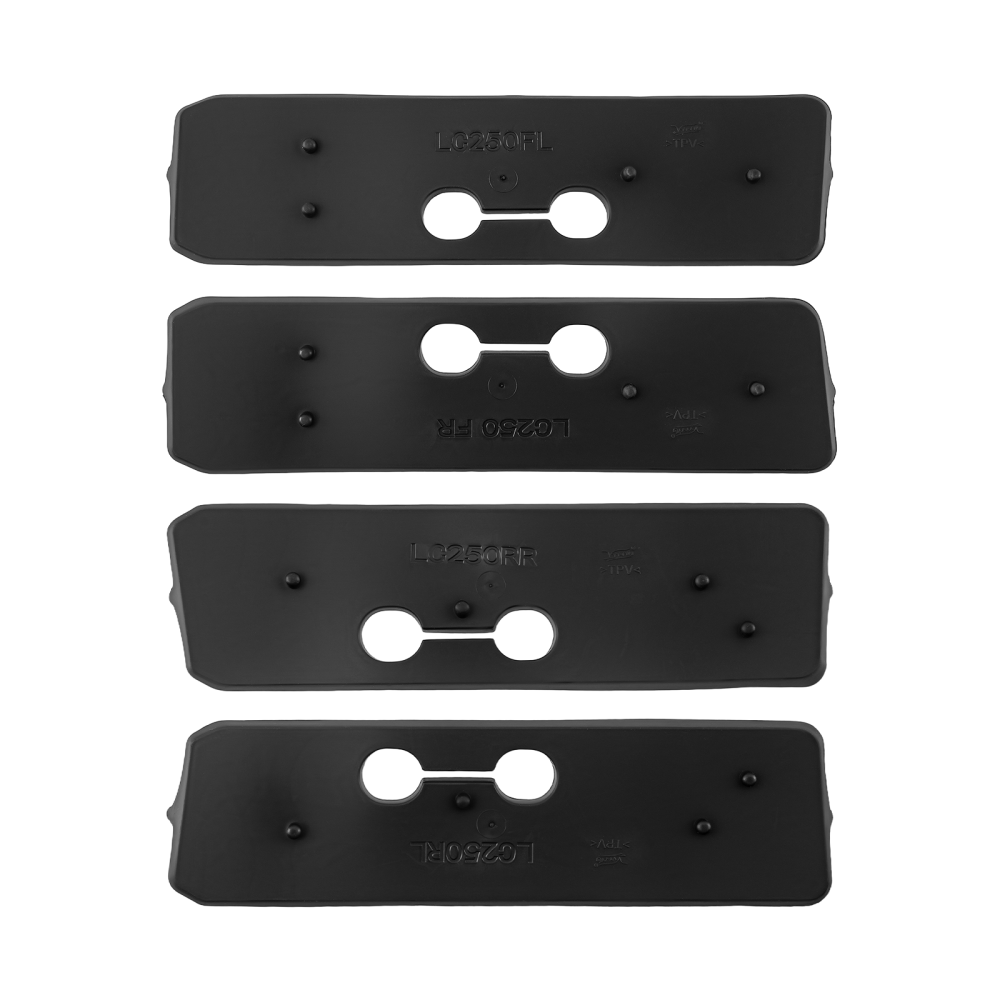 Roof Rail Racks Side Rail Bars 2Pcs compatible for Land Cruiser Prado J250 LC250 2024 2025