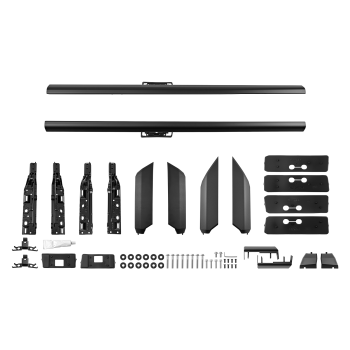 Roof Rail Racks Side Rail Bars 2Pcs compatible for Land Cruiser Prado J250 LC250 2024 2025