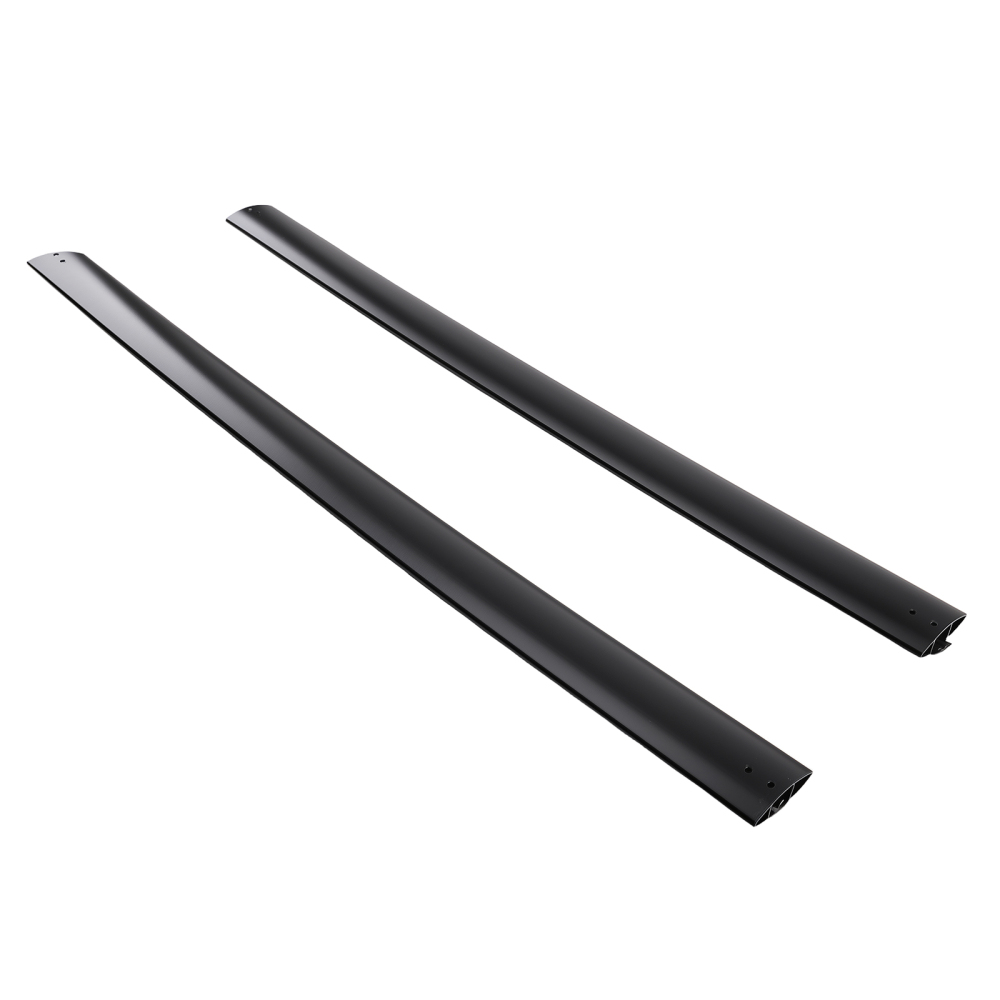 Black Roof Cross Bars Top Mount Luggage Rack Set compatible for Honda CRV MK3 2007-2012