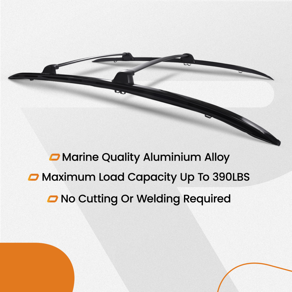 4pcs Roof Rack Rail Cross Bars Kit compatible for Honda CRV CR-V 2017-2022 Luggage Carrier