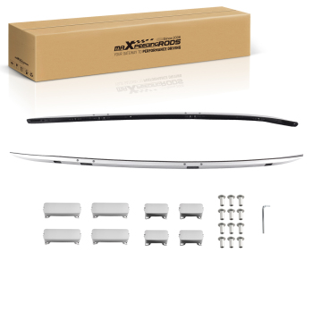 Pair Silver Top Roof Rack Side Rails Cargo Baggage For 2017-2022 compatible for Honda CRV CR-V