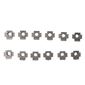 Aluminum Black Roof Rails Set compatible for Mazda CX-5 2017-2024 Powder Coated Finish