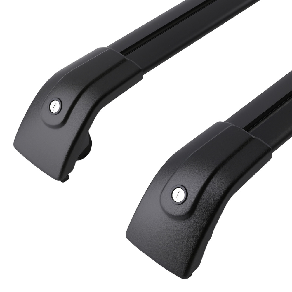 Pair Aluminium Black Roof Rack Cross Bars compatible for BMW X5 F15 F85 G05 F95 2013+