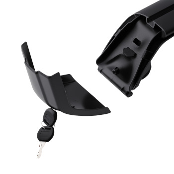 Pair Aluminium Black Roof Rack Cross Bars compatible for BMW X5 F15 F85 G05 F95 2013+