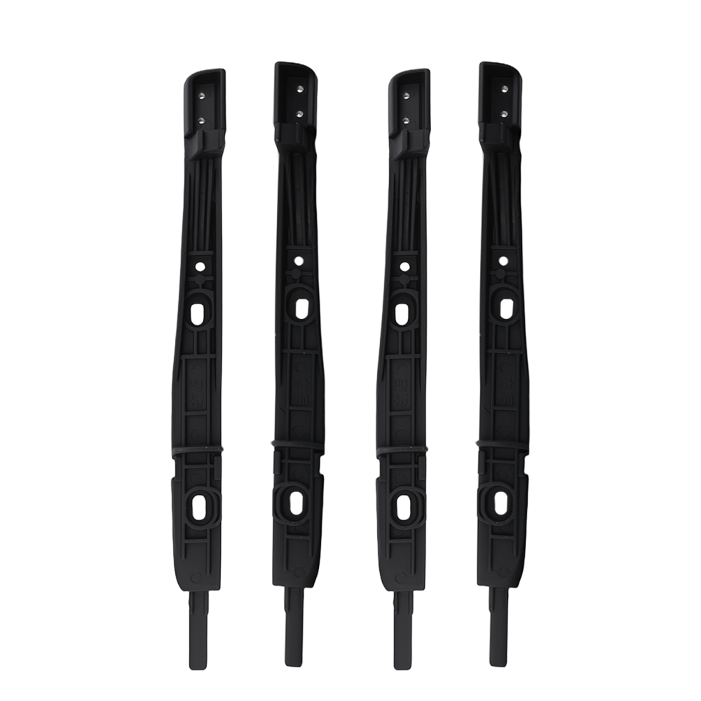 Black Luggage Roof Rail compatible for Ford Kuga MK2 2013-2019 Aluminum Alloy