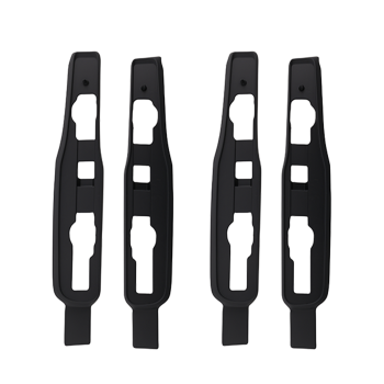 Black Luggage Roof Rail compatible for Ford Kuga MK2 2013-2019 Aluminum Alloy