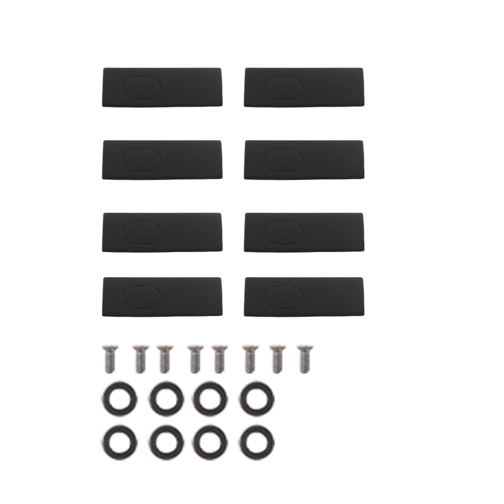 Black Luggage Roof Rail compatible for Ford Kuga MK2 2013-2019 Aluminum Alloy