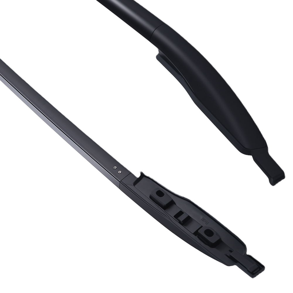 Black Luggage Roof Rail compatible for Ford Kuga MK2 2013-2019 Aluminum Alloy