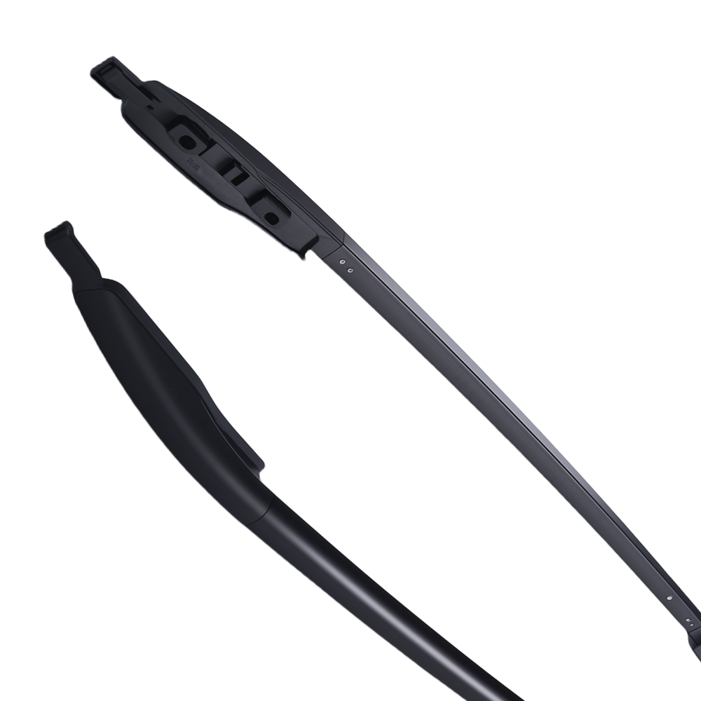 Black Luggage Roof Rail compatible for Ford Kuga MK2 2013-2019 Aluminum Alloy