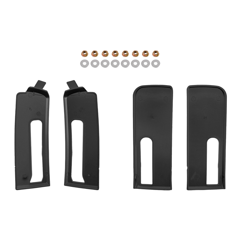 Aluminium Black Roof Rail compatible for Ford Ranger T6 T7 T8 2011-2022 New