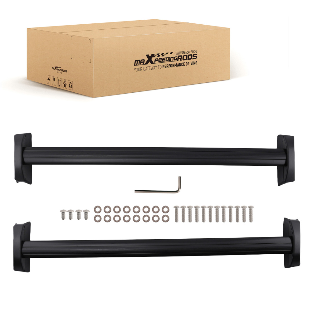 Aluminum Roof Rack Rails Cross Bars Luggage Carrier compatible for Honda CRV Mk2 2002-2006