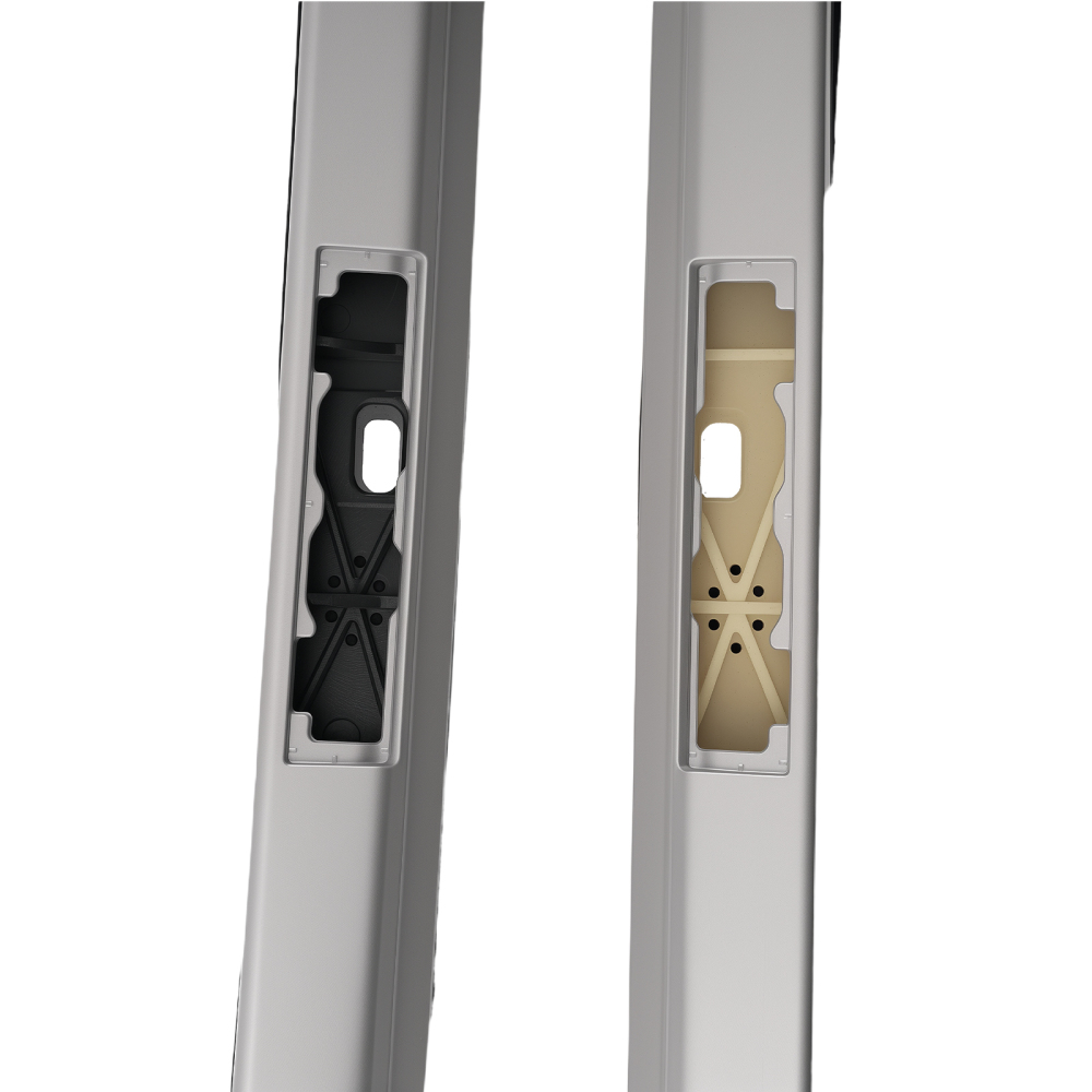 ABS Black Cross Bar compatible for Honda CRV 2012- 2016 Roof Rack Rail 65kg Rated