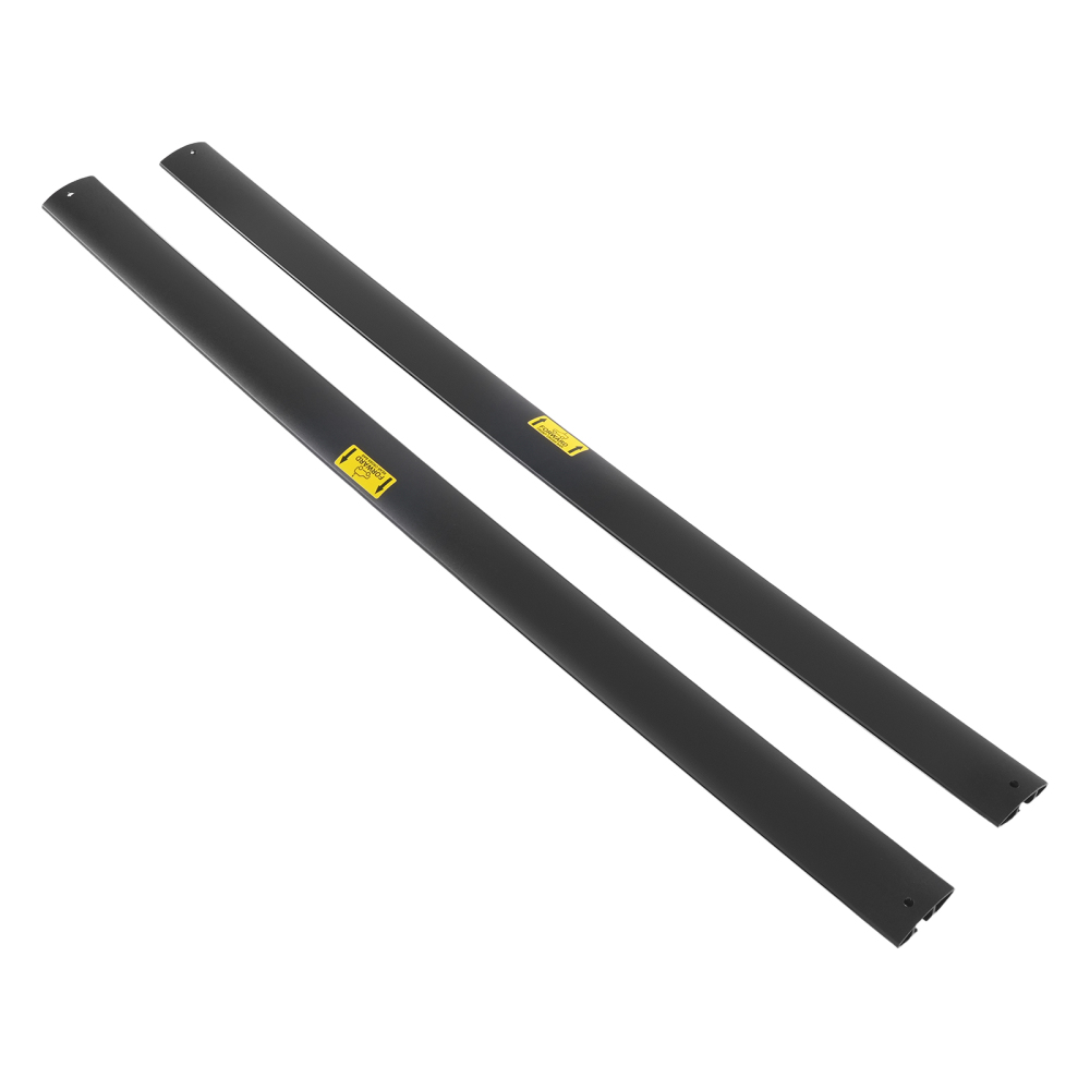 Cross Bar Luggage Rack compatible for Honda Element 2003-2011 Black Aluminum Roof